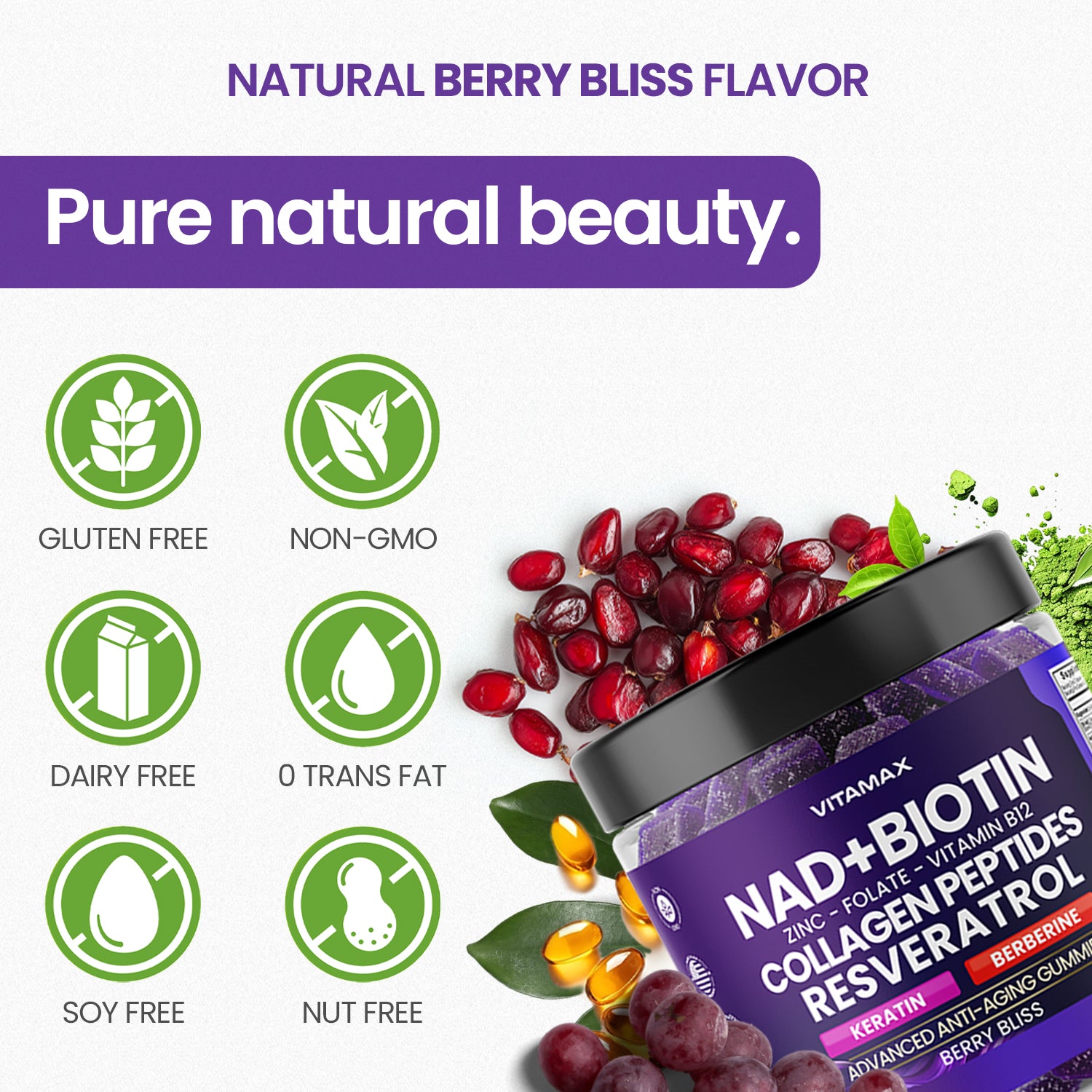 NAD+ Resveratrol & Biotin