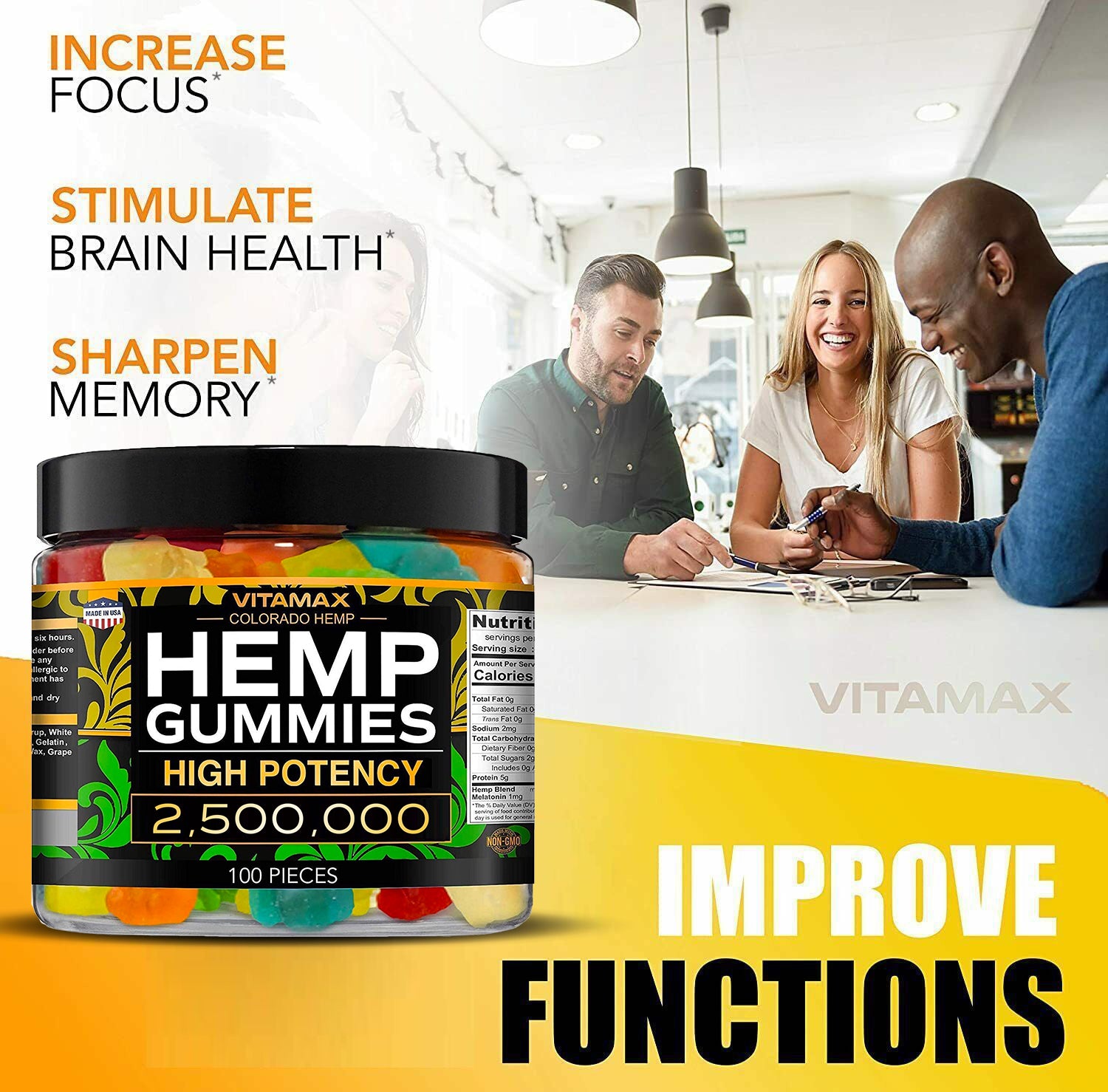 Peace & Relaxation – 2,500,000 - 100 Ct.