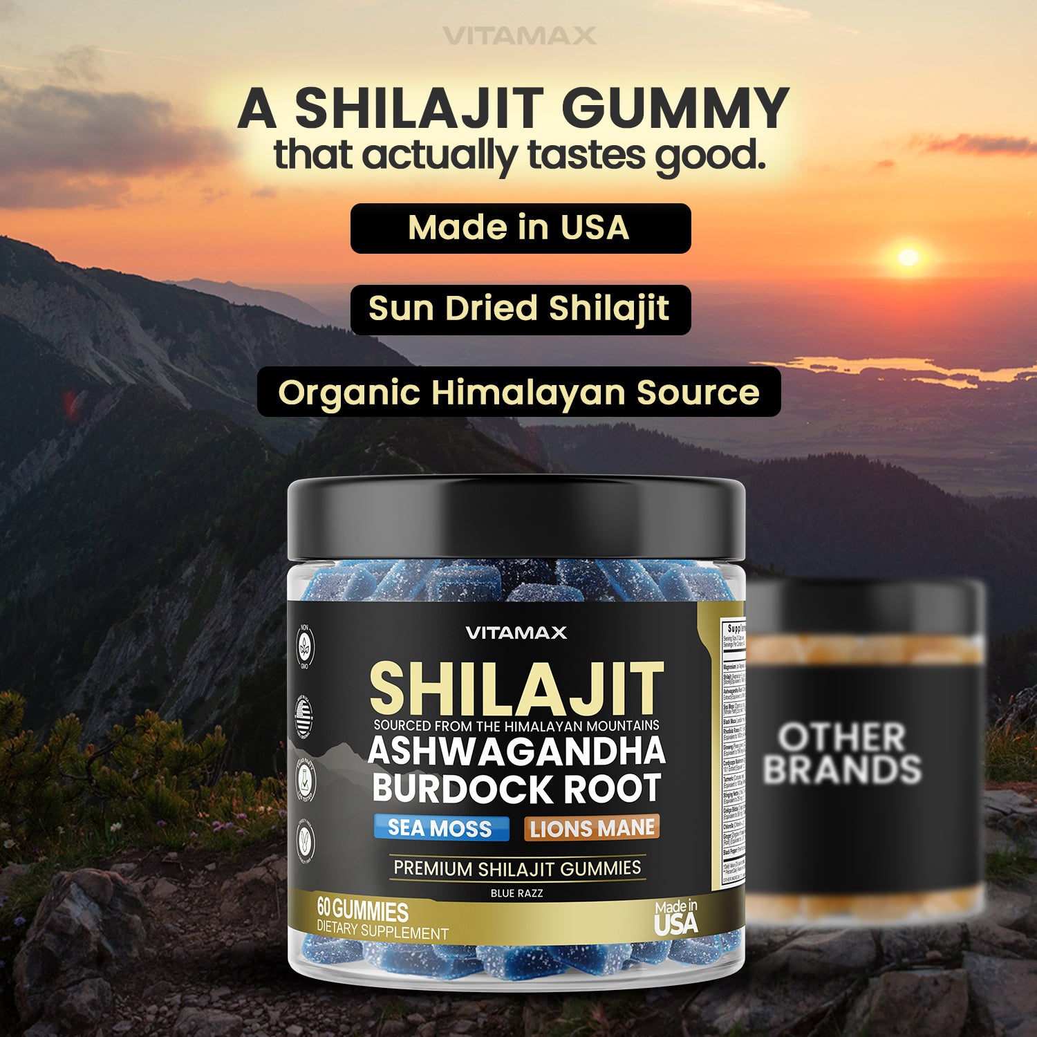 Shilajit - Blue Razz Flavor