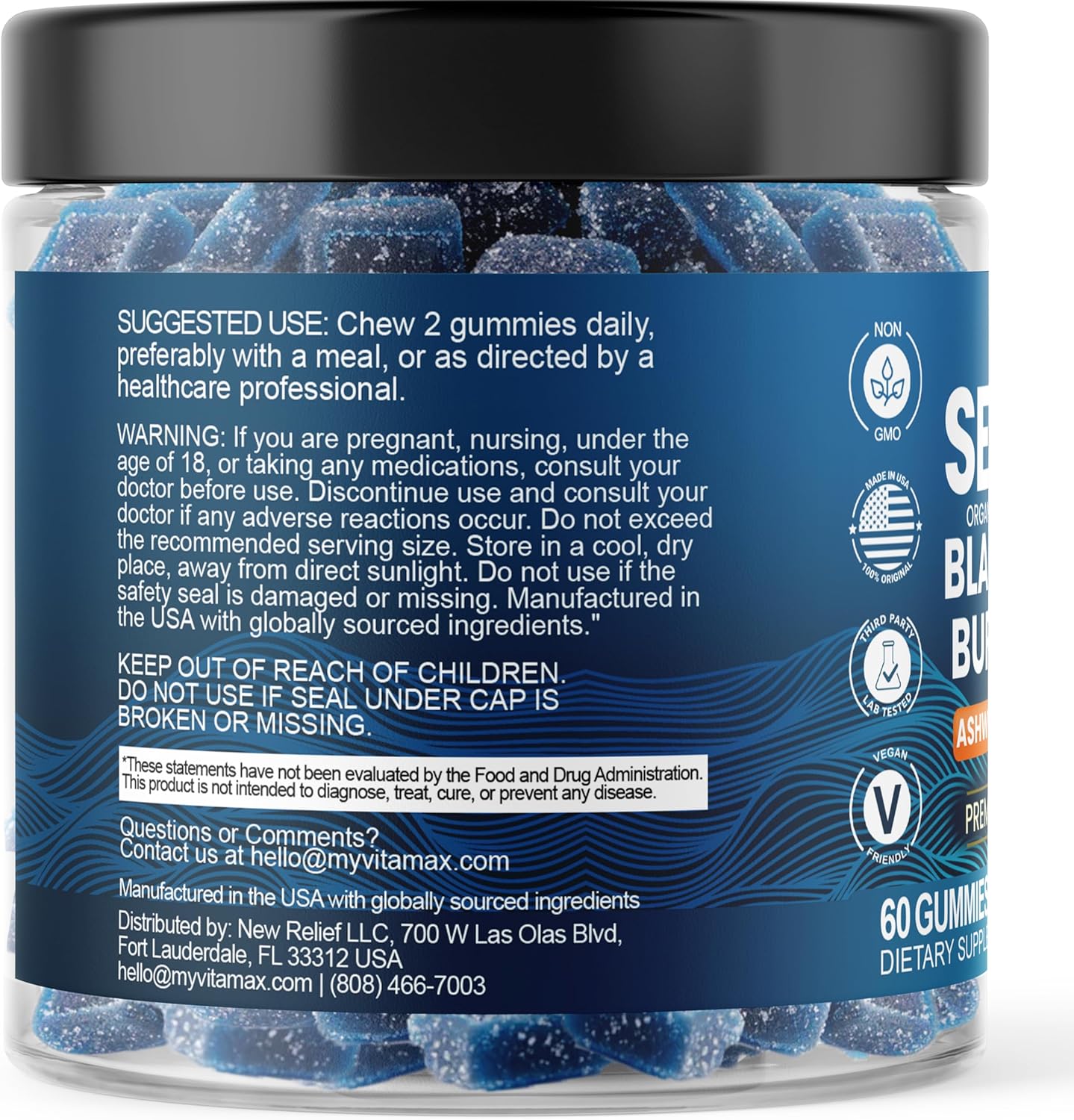 Irish Seamoss Blue Razz